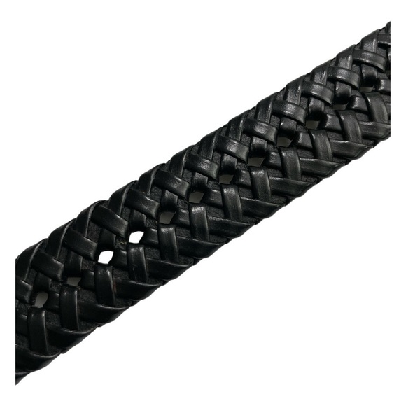 Braided Reversible Belt size M Black and Brown - Picture 6 of 10